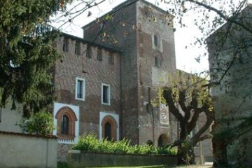 Castello di Caltignaga - Vista Facciata