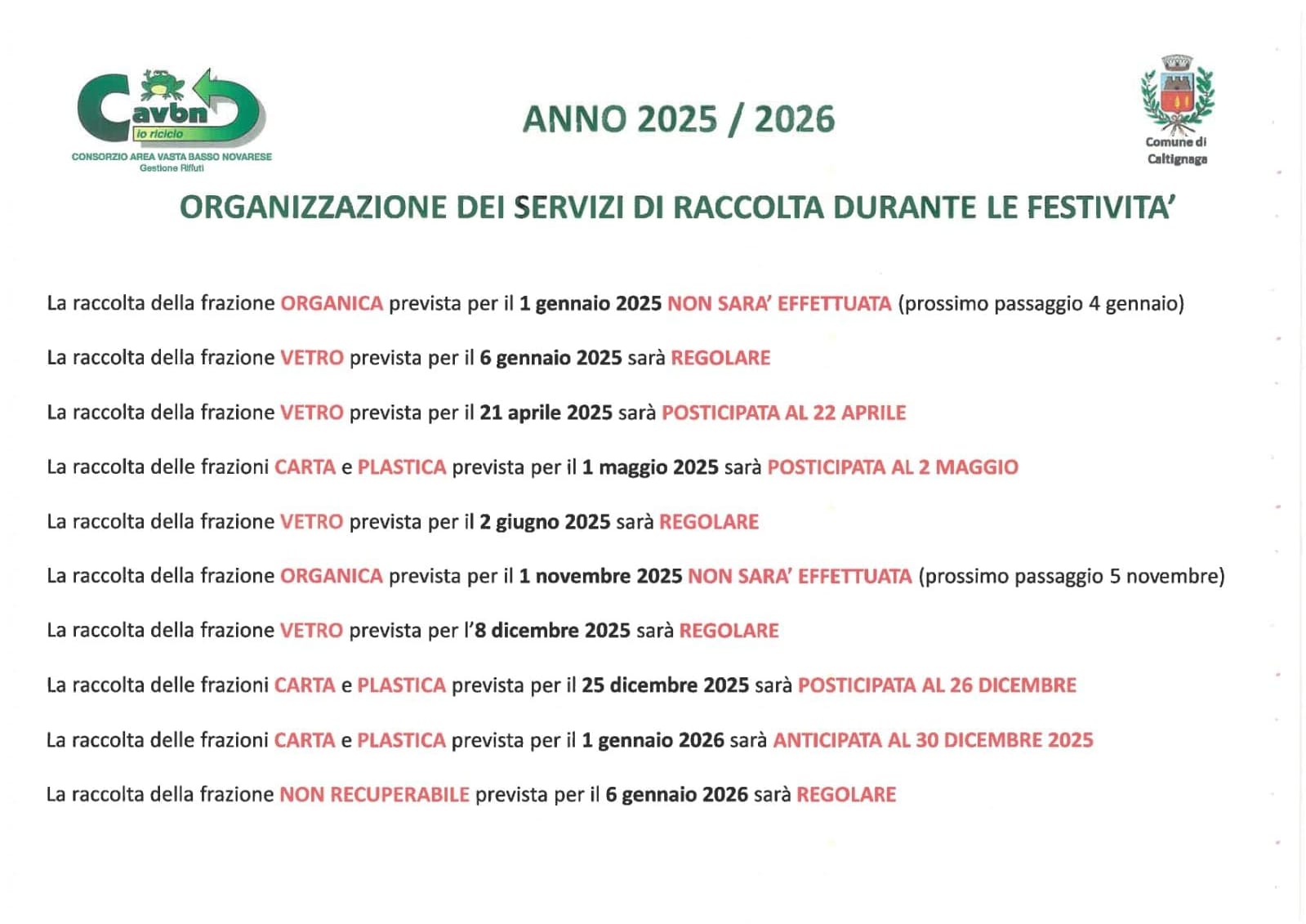 Date e servizio