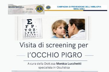 Locandina della serata